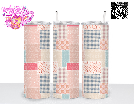 Patchwork tumbler