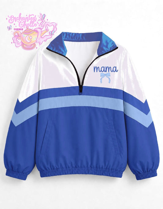 Blue Mama Bow Pullover