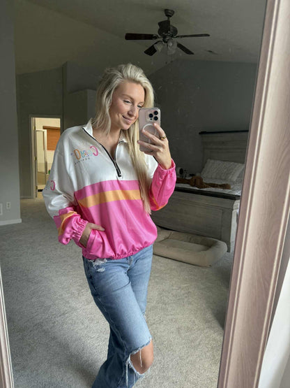 Back to school- Pink Name Pullover (kids & adults)