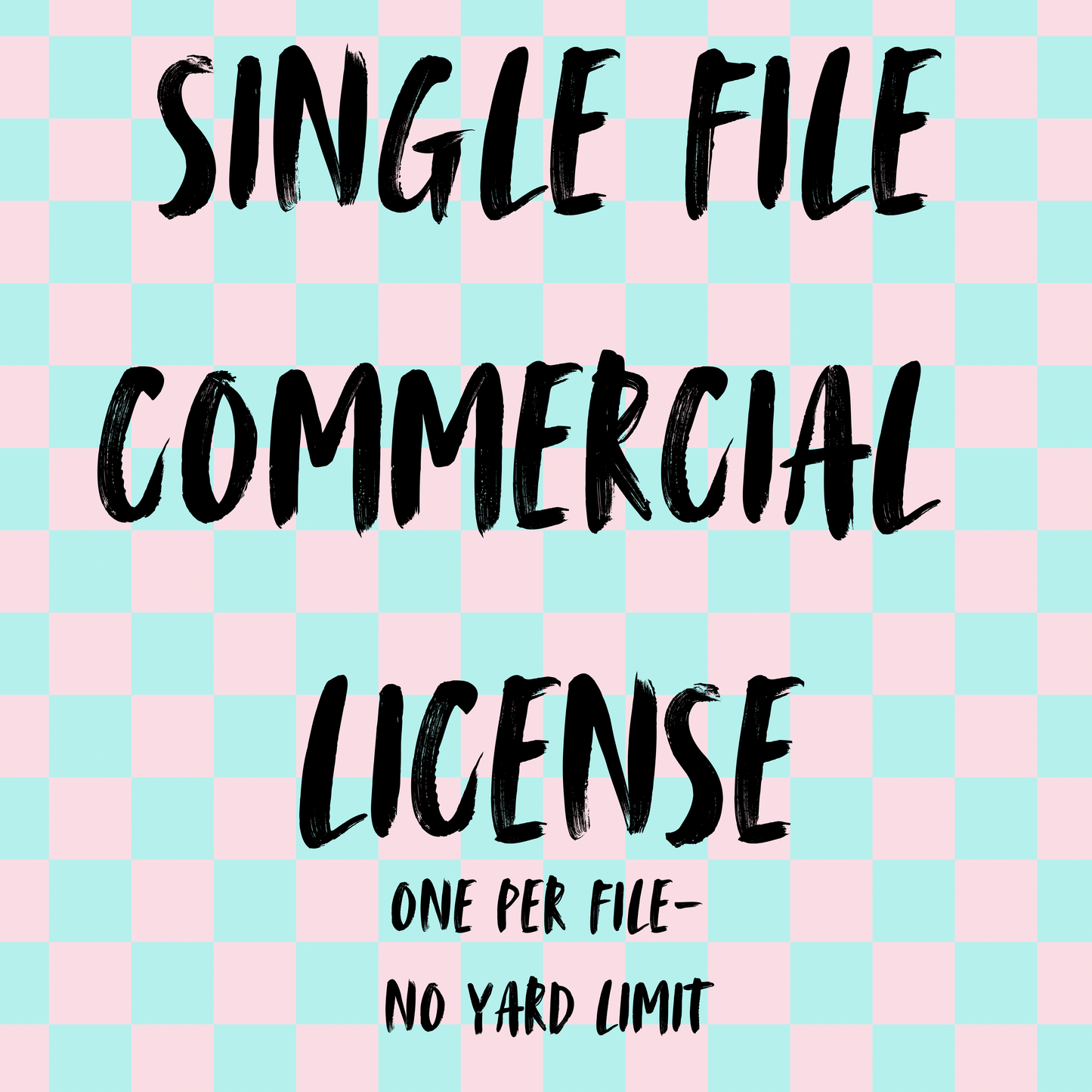 Single File Commercial License