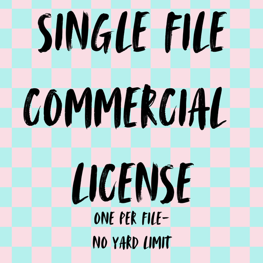 Single File Commercial License