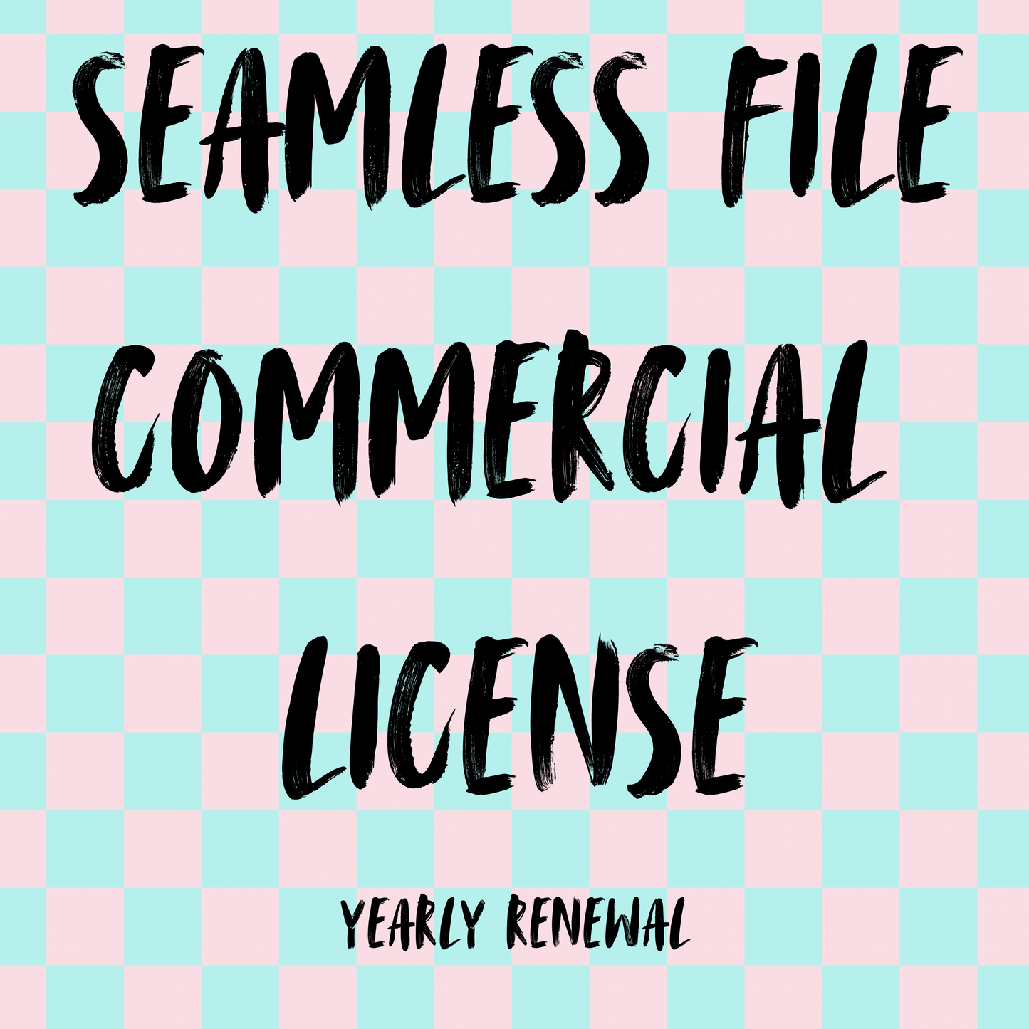 RENEWAL Seamless File Commercial License