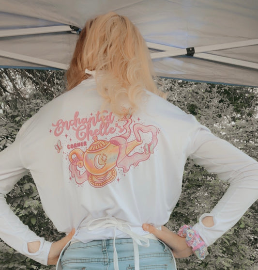 EnchantedChelle’s Logo athletic zip Long sleeve