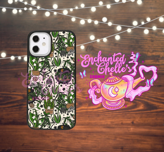 Tan ghost cauldron Phone case