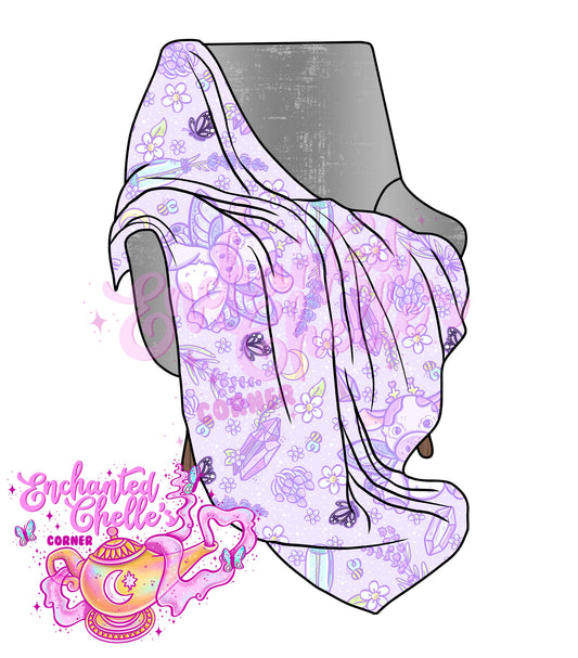 Lavender cow