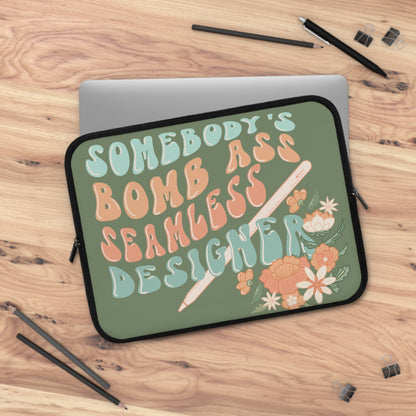 Seamless designer Laptop or IPad Sleeve