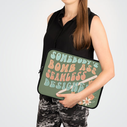 Seamless designer Laptop or IPad Sleeve
