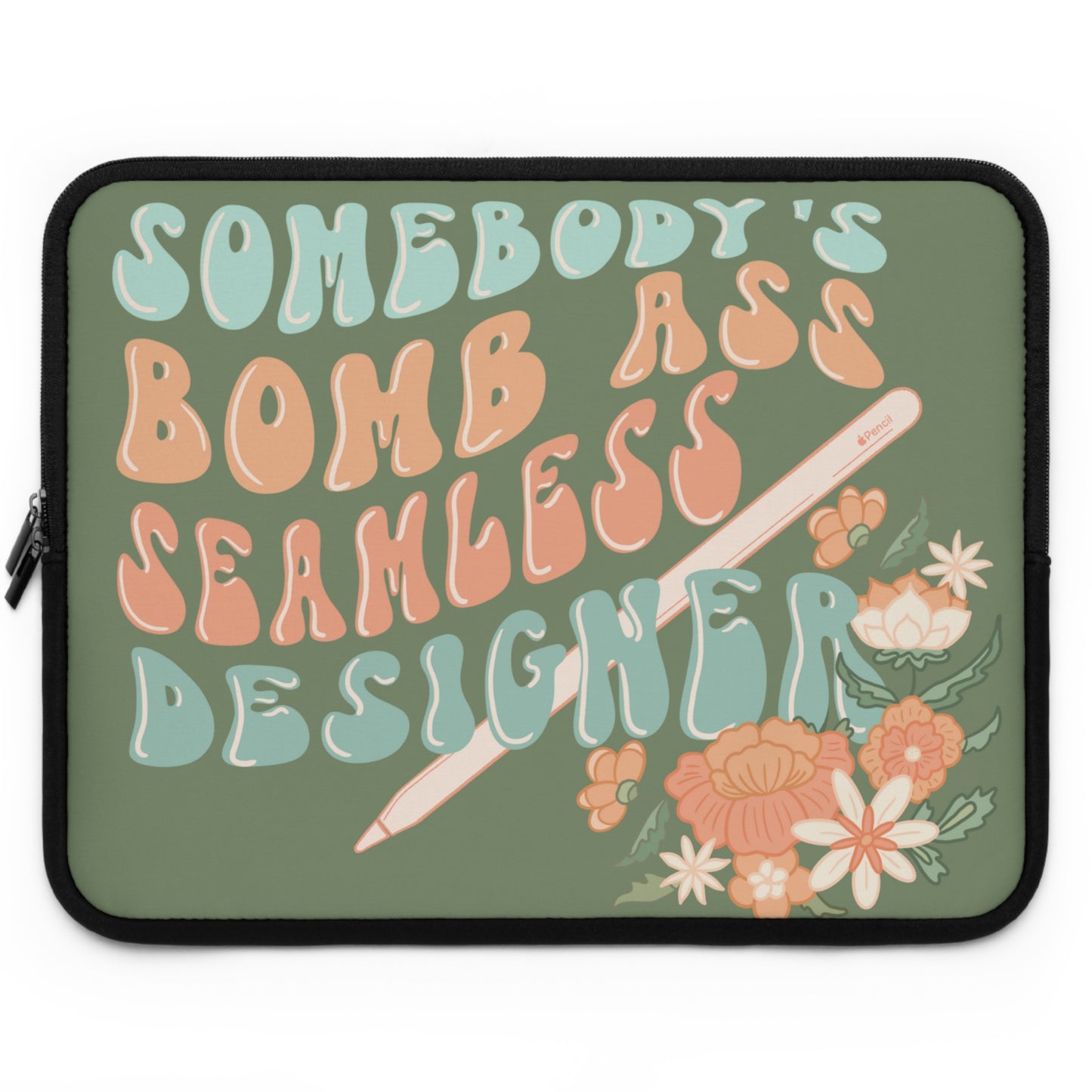 Seamless designer Laptop or IPad Sleeve