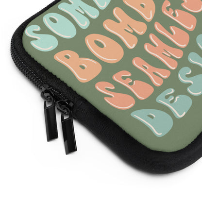 Seamless designer Laptop or IPad Sleeve