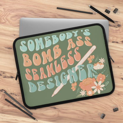 Seamless designer Laptop or IPad Sleeve
