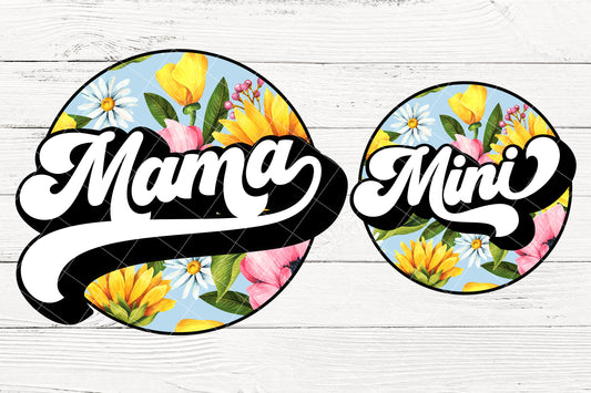 Yellow Floral Mama