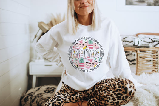 Teacher Mama -Proverbs 31.25