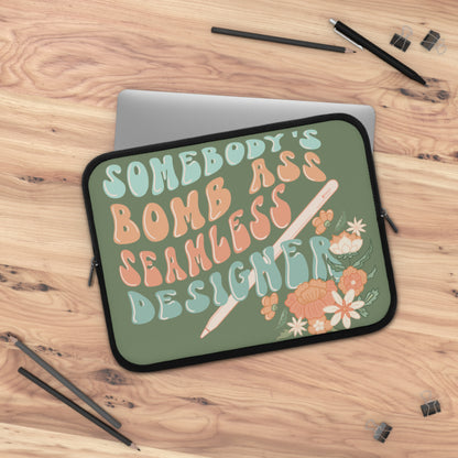 Seamless designer Laptop or IPad Sleeve