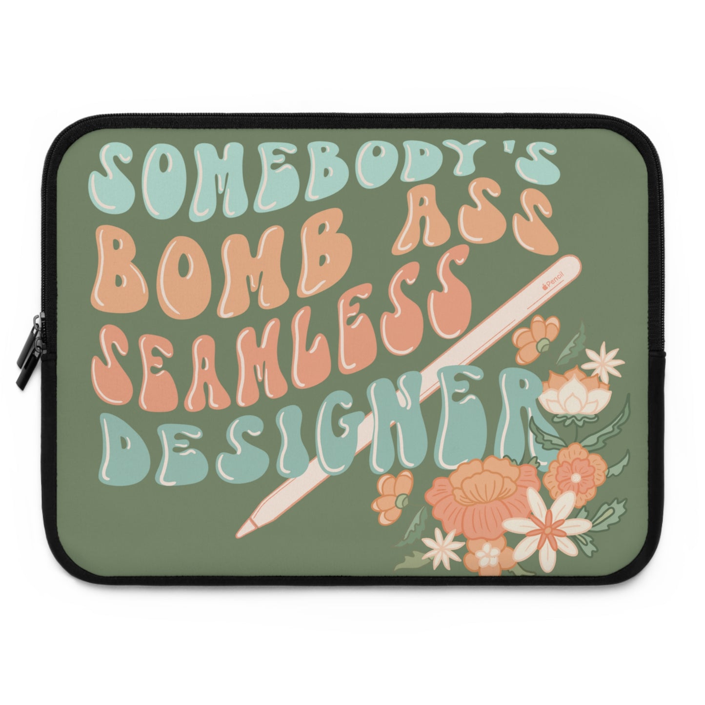 Seamless designer Laptop or IPad Sleeve