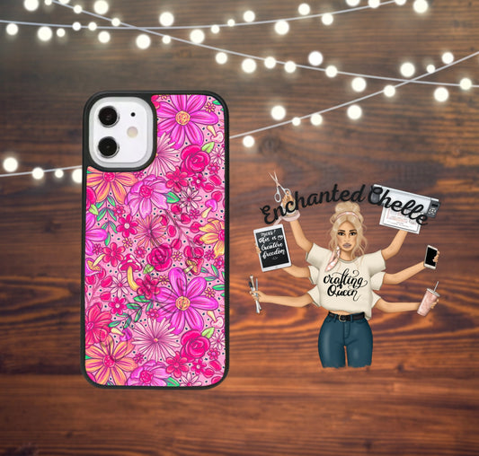 Pink Floral Phone Case