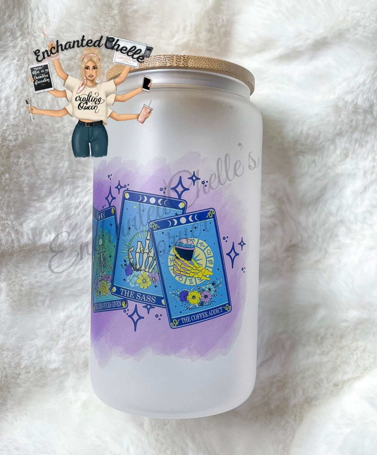 Mom Tarot Card Libby Glass