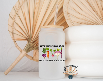 Floral Root For Each Other Seamless