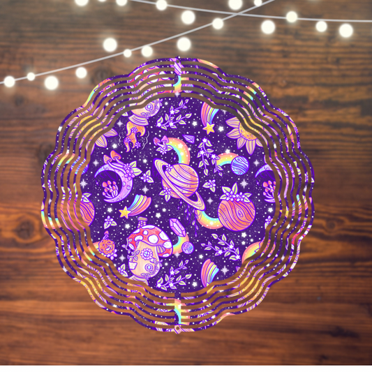 Galaxy CottageCore Wind spinner