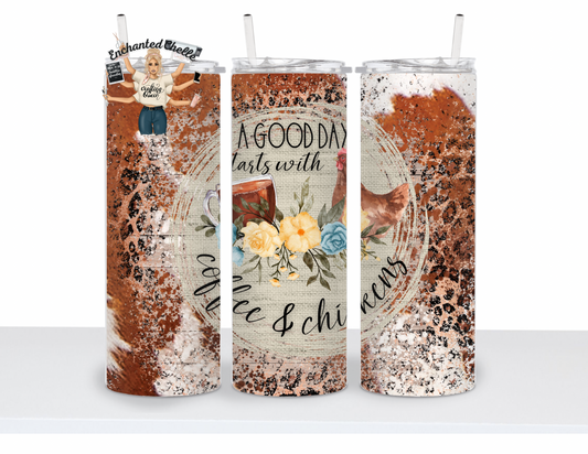 Coffee & Chickens Tumbler