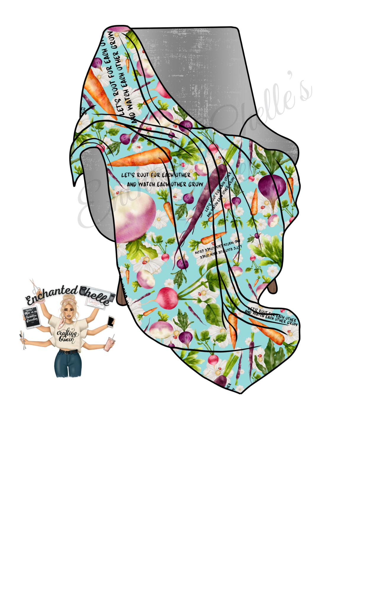 Root for each other Floral