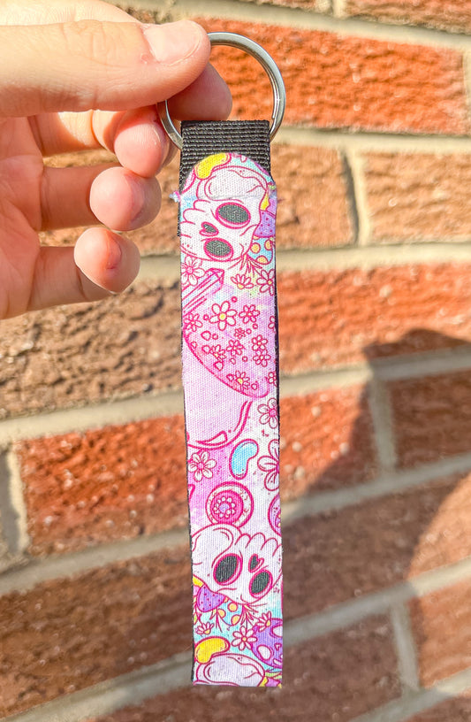 Witchy Easter Keychain Wristlet