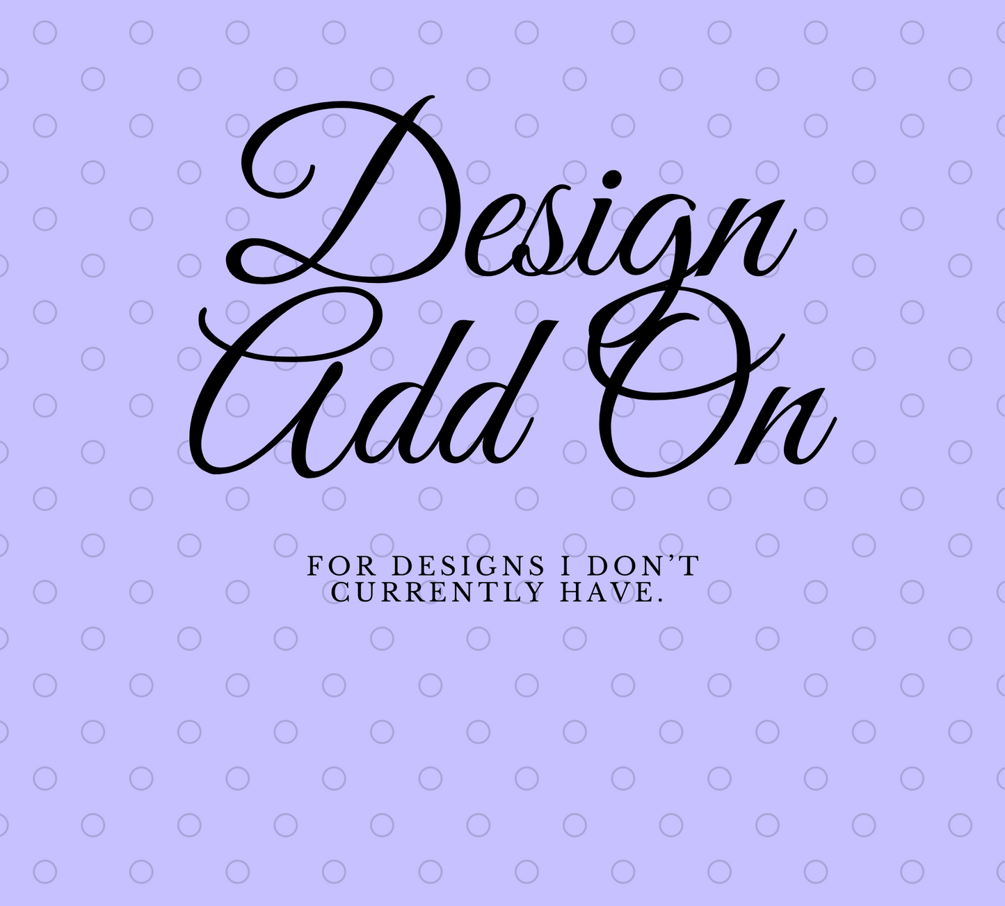 Design Add On