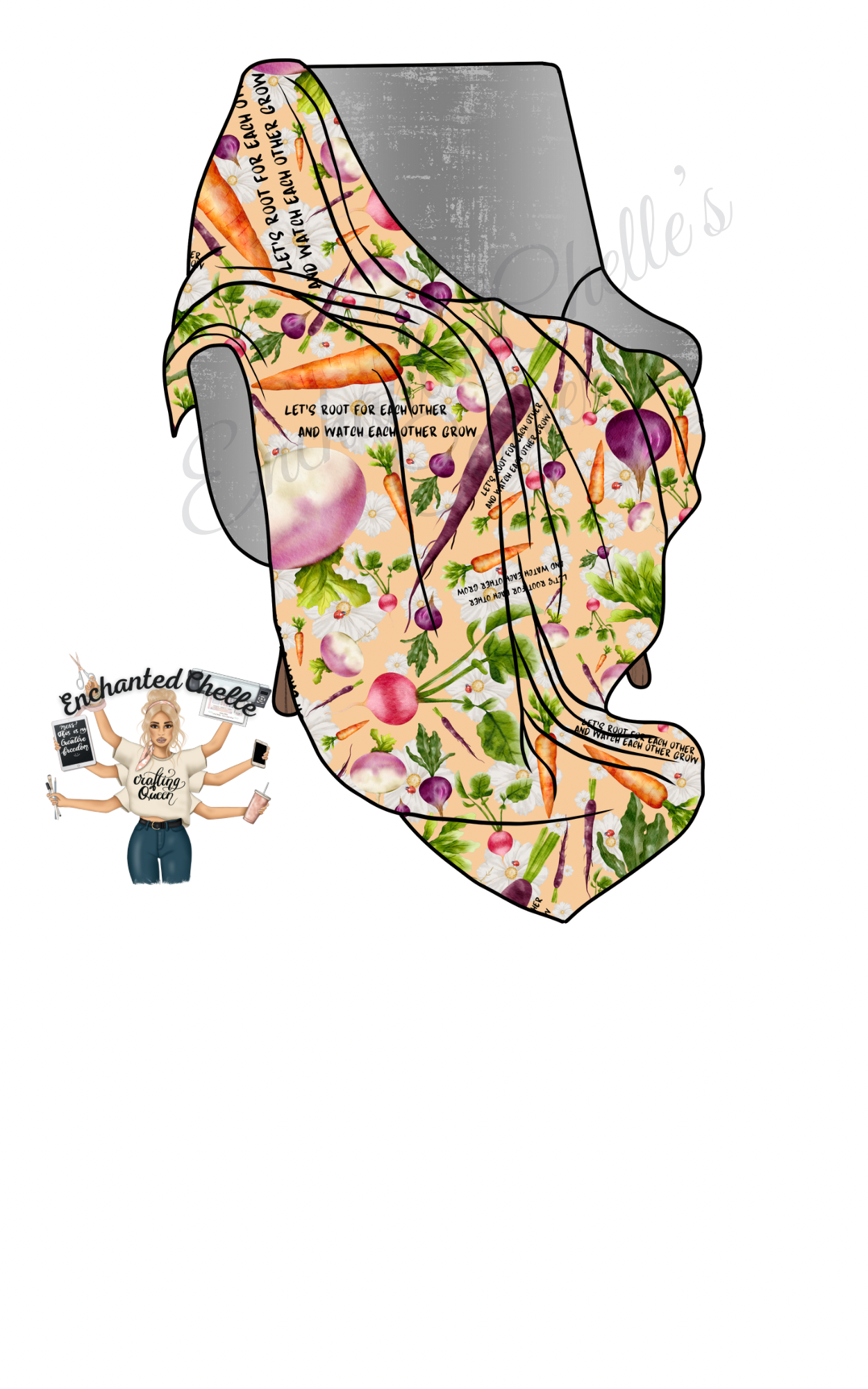 Root for each other Floral