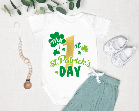 My First St. Patrick’s Day Onesie
