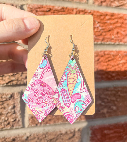 Witchy Easter Diamond Earrings